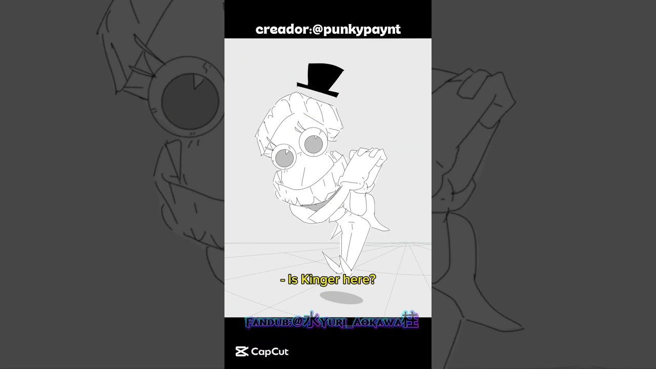 caine buscando a kinger |original:@punkypaynt | #fandub #theamazingdigitalcircus #animation