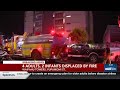 Three displaced after battery explosion sparks Waipahu high-rise fire