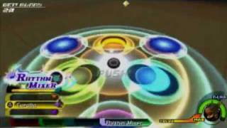 Kingdom Hearts Birth By Sleep Final Mix 'Rhythm Mixer' Command Style