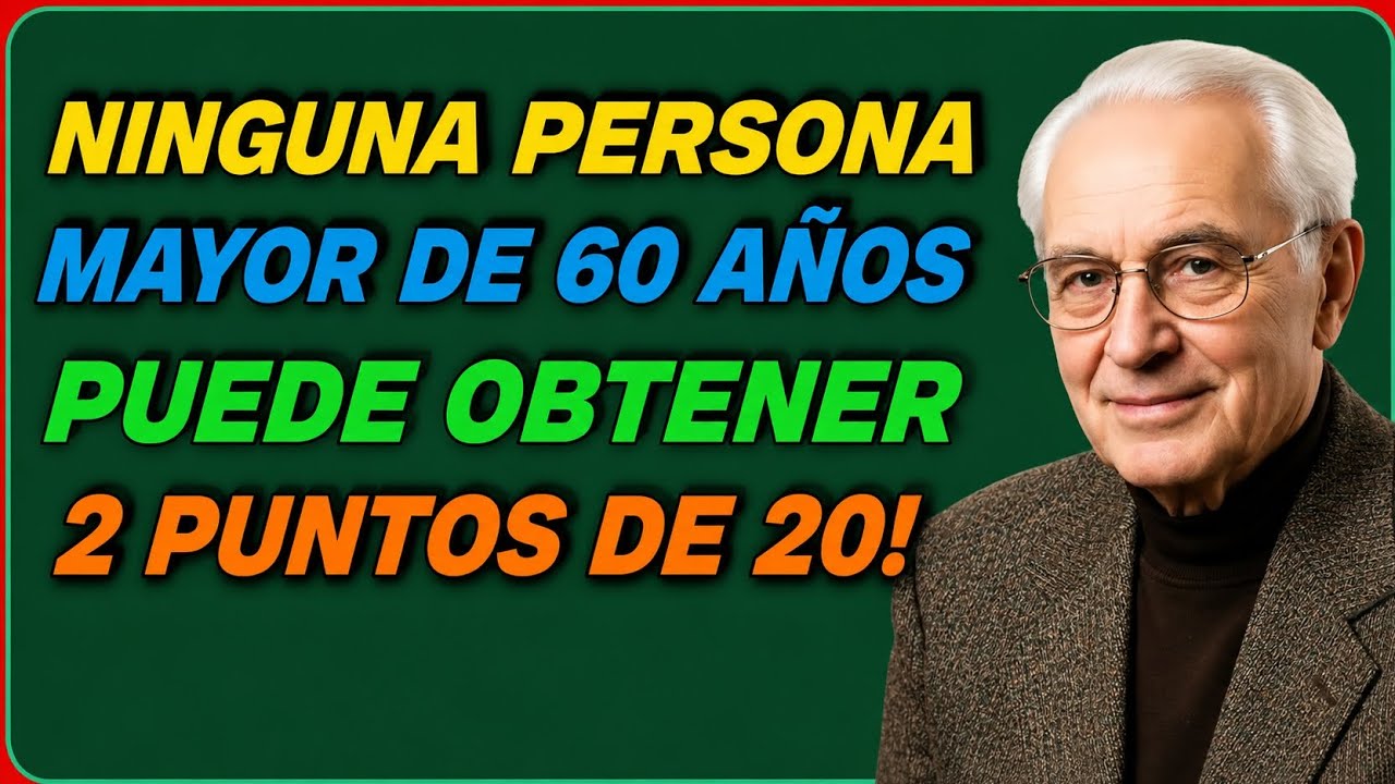 Nadie Mayor de 60 Años Puede Obtener 2 de 20 ¡Pon a Prueba Tu Mente ...