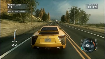 How to change control settings Need For Speed The Run walk trough #1