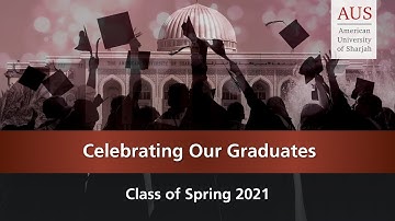 Celebrating the Class of Spring 2021