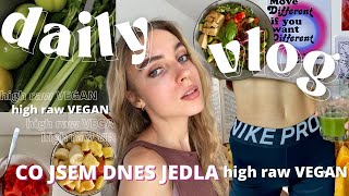 co jsem dnes jedla * HIGH RAW VEGAN* 🌱, poslední dny prázdnin, tipy na knihy // DAILY VLOG