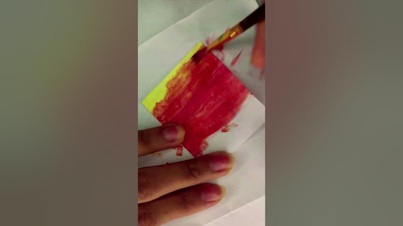 My tiny painting\\ smallest painting World's SMALLEST Painting YouTube