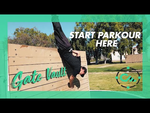 HOW TO GATE VAULT: Easy FUN FLIP for Beginners with STEP BY STEP guide