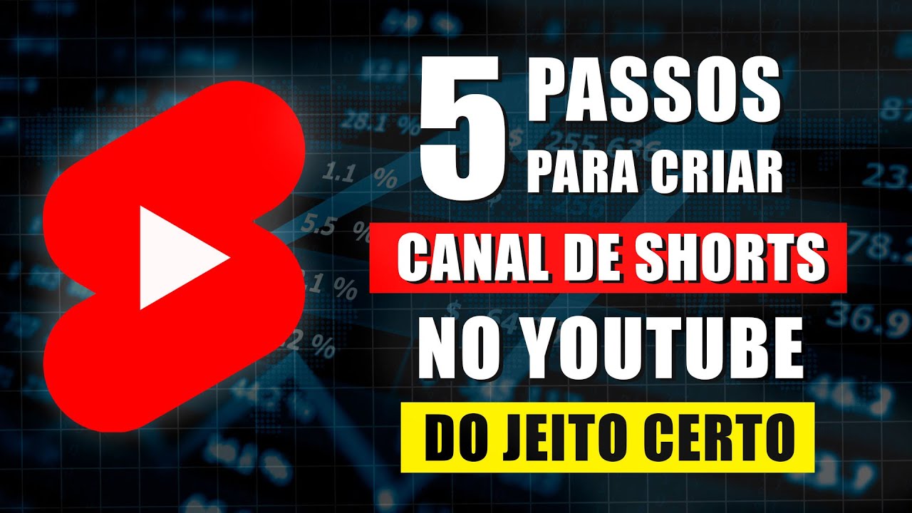Como criar um canal de SHORTS no Youtube em 2025 | Passo a Passo - YouTube