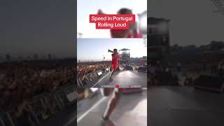 Speed Performing At Rolling Loud In Portugal