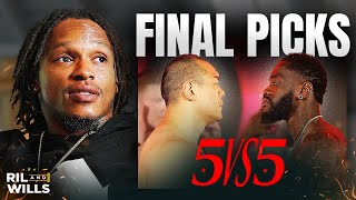 Anthony Yardes 5v5 FINAL PREDICTIONS..