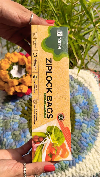 Ziplock Bags #unboxing #bag #bigbasket #shorts