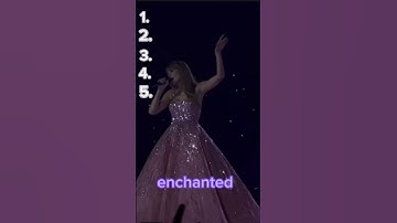 rank these taylor swift songs 1-5 without knowing what’s next!! #taylorswift #erastour #swifties