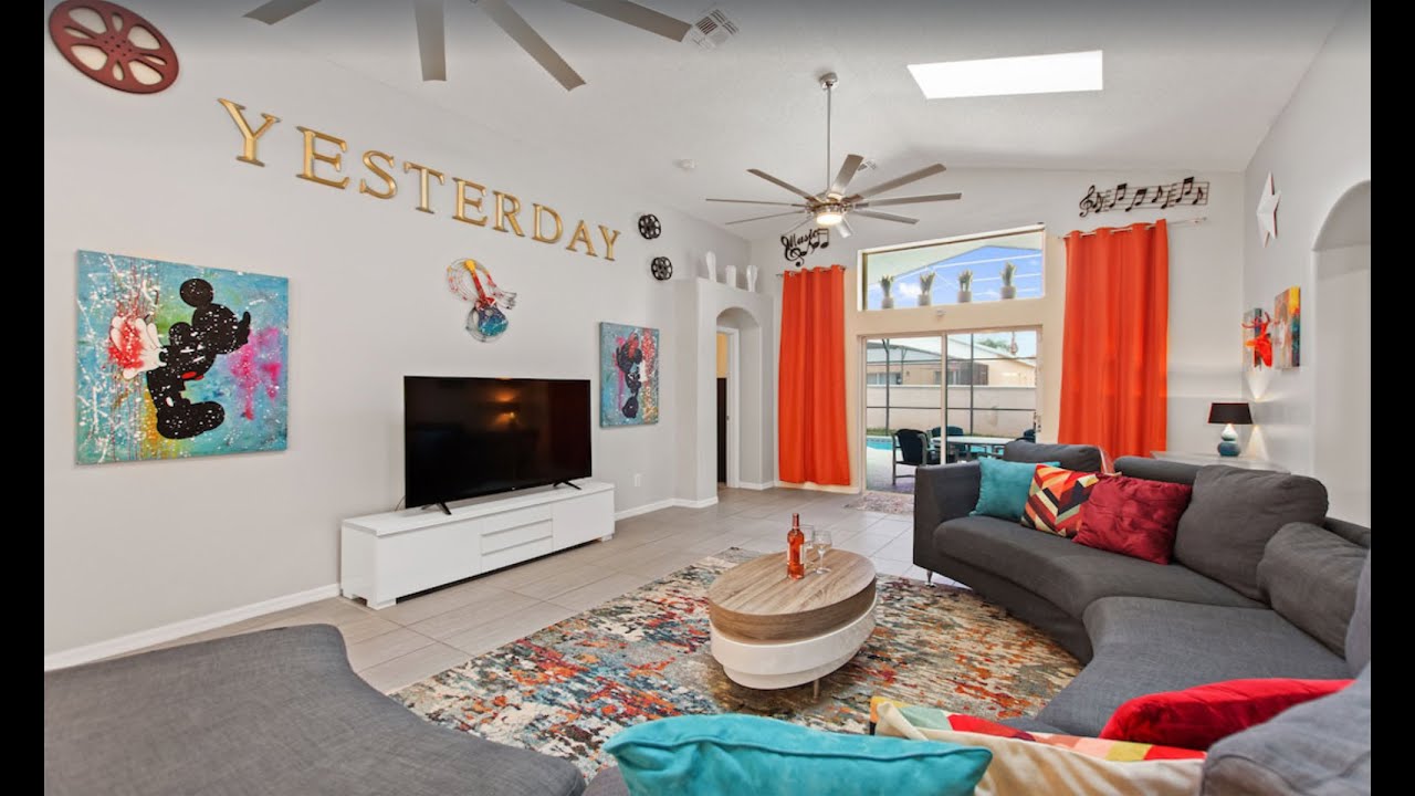 Vacation Rental Home near Disney World & Universal Studios with The Yesterday Villa in Orlando