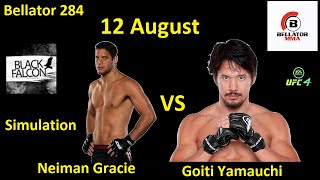 Нейман Грейси против Гоити Ямаучи БОЙ В UFC 4/ BELLATOR 284