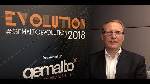 Video 3/6: Gemalto Interview, Gary Marsden talks encryption, cloud, security and more