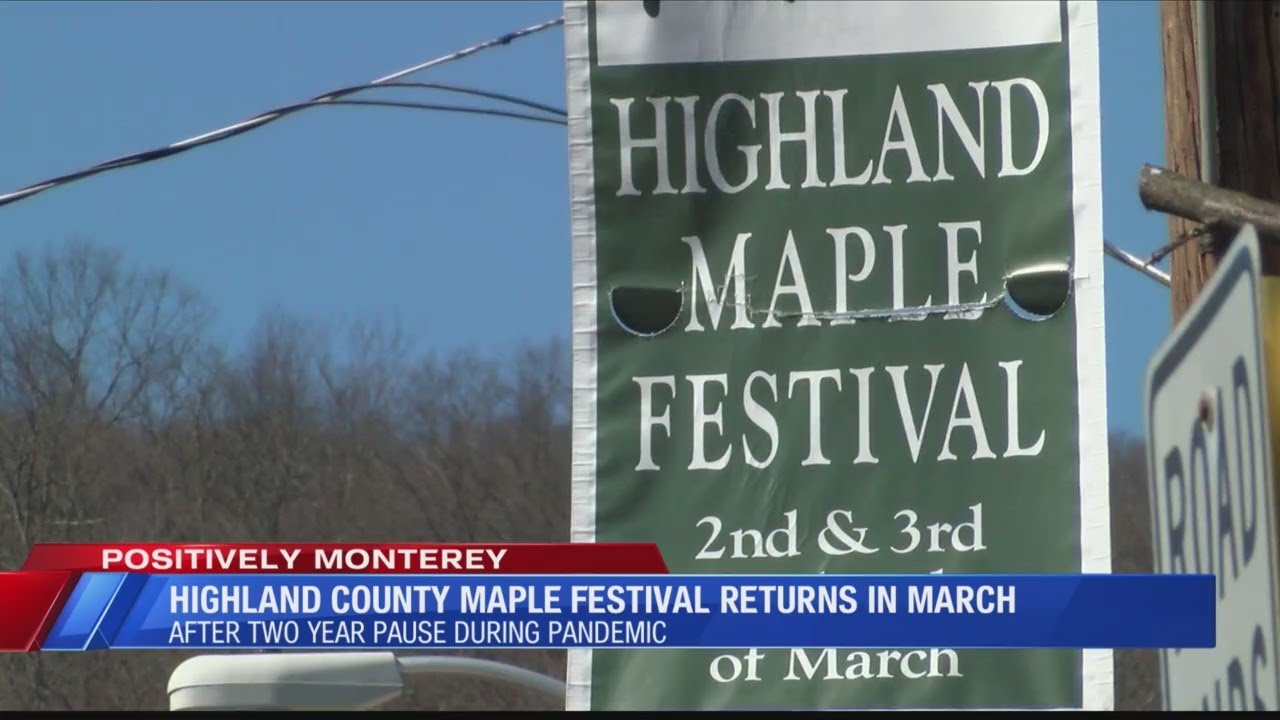 Highland County Maple Festival returns in March YouTube