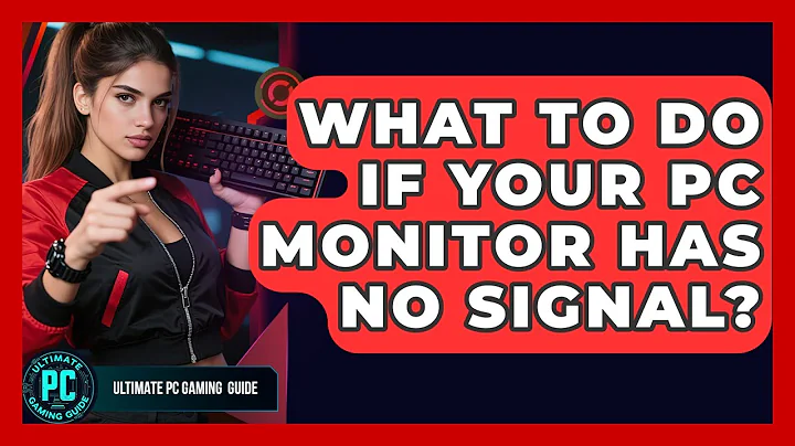 What To Do If Your PC Monitor Has No Signal? - Ultimate PC Gaming Guide