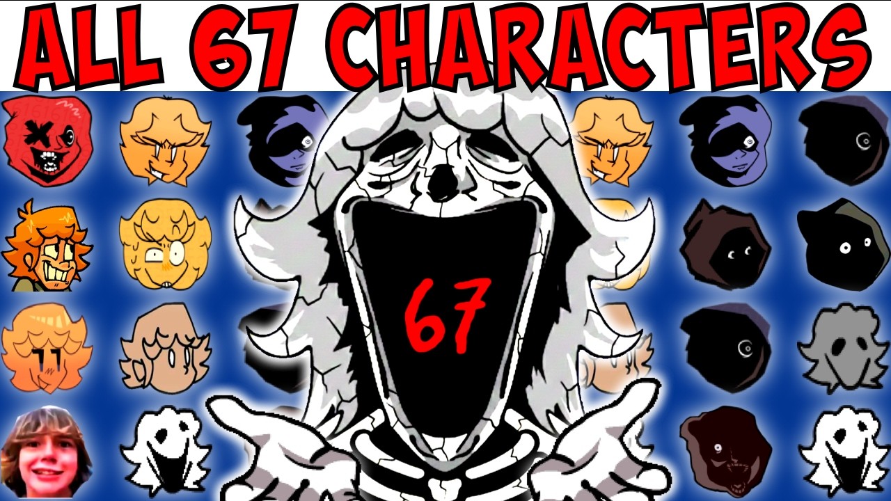 ALL 67 CHARACTERS | FNF Character Test | Gameplay VS Playground - YouTube