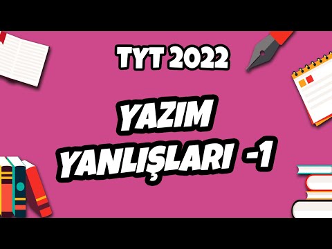 Yazım Yanlışları -1 | TYT Türkçe 2022 #hedefekoş