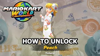 How to unlock Peach Yukata Outfit - Mario Kart World