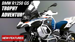 2023 New Bmw R1250 Gs Trophy Adventure The Most Powerful Adventure Motorcycle ?