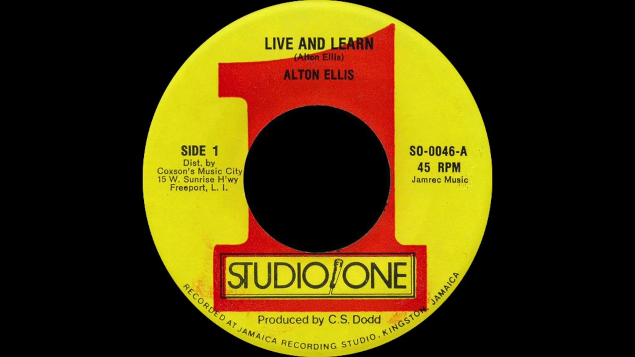 Alton Ellis - Live And Learn - YouTube