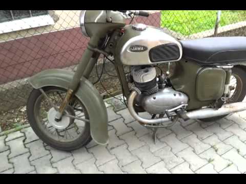 Jawa 350 354 Vojenská Uloženka Youtube