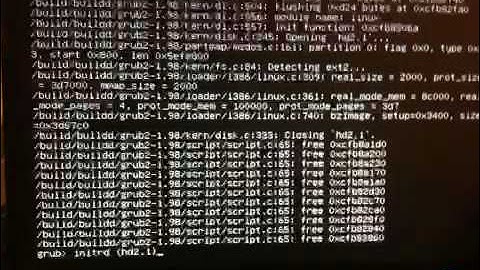 Grub delay loading Ubuntu kernel
