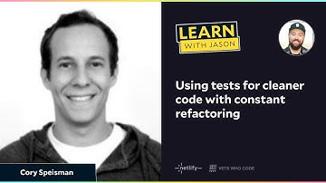 Using tests for cleaner code with constant refactoring