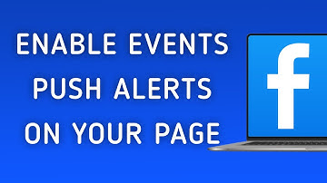 How To Enable Events Push Notifications On Your Page On Facebook On PC (New Update)