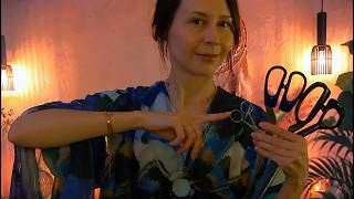 ASMR Energy Healing Session with ✂️ (hand movements, personal attention, soft spoken, scissors) screenshot 2