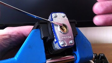 (1) Lock Picking - Master Lock No.3 Padlock SPP