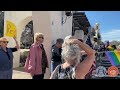 Protestors clash in downtown Ojai