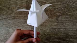 HOW TO MAKE TULIP/ WITHOUT GLUE/ EASY PAPER TULIP FLOWER. 🌷🌷CRAFTING episode: 2