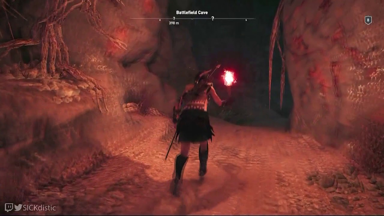 LOOT CAVE - Assassin's Creed Odyssey Battlefield Cave - YouTube