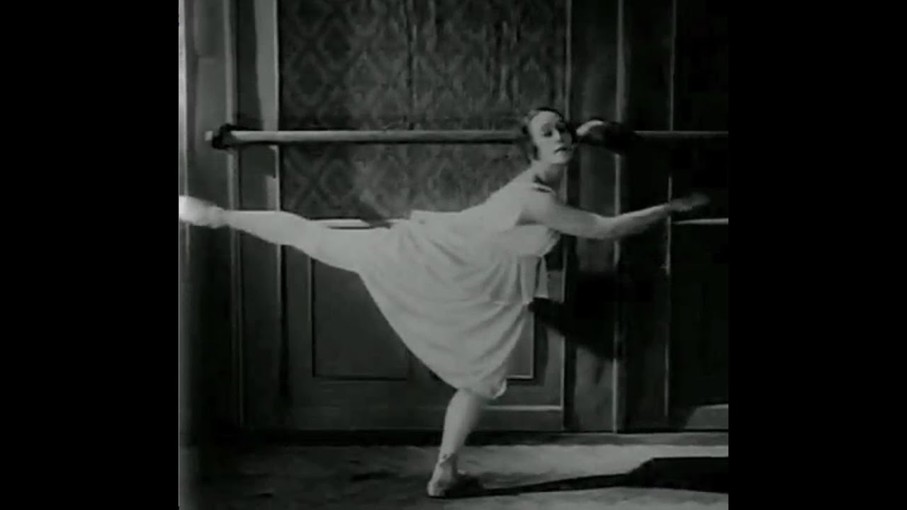 Tamara Karsavina - Practising At Home And In Class