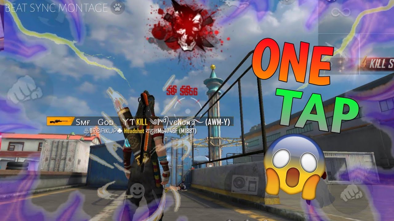 One Tap Tapa Tap || Only Headshot With Training Ground || 