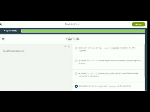 ADVANCED PROGRAMMING IN C ll CISCO ll CODE RIDER ll MODULE 8 TEST