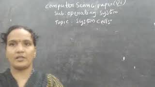 lecture-5 system calls