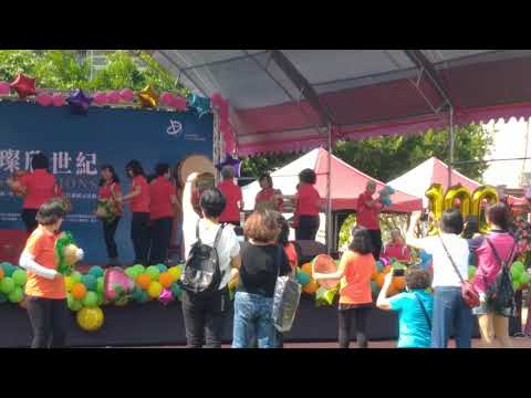 烏日國小百年校慶，小咚阿嬤上台表演1~