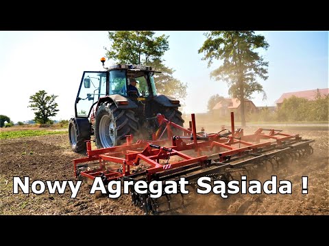 A Trip to Pick Up the Neighbor's New Acquisition VLOG - STALBET 5m Tillage Machine