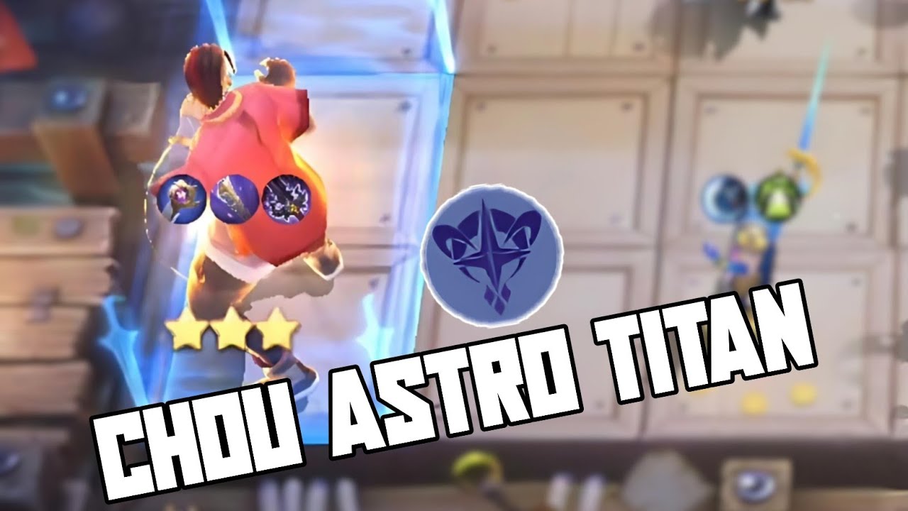 HYPER CHOU ASTRO TITAN MODE FULL ASPD MAGIC CHESS MOBILE LEGENDS