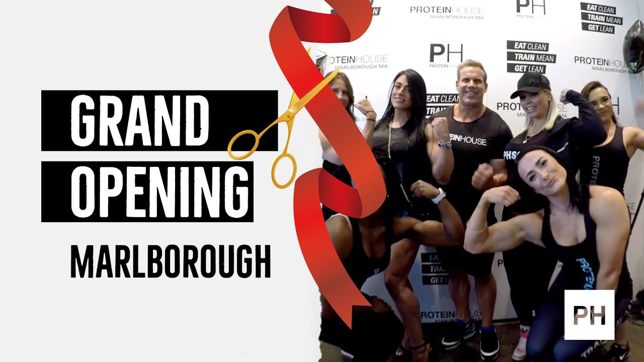 PROTEINHOUSE Grand Opening Marlborough YouTube