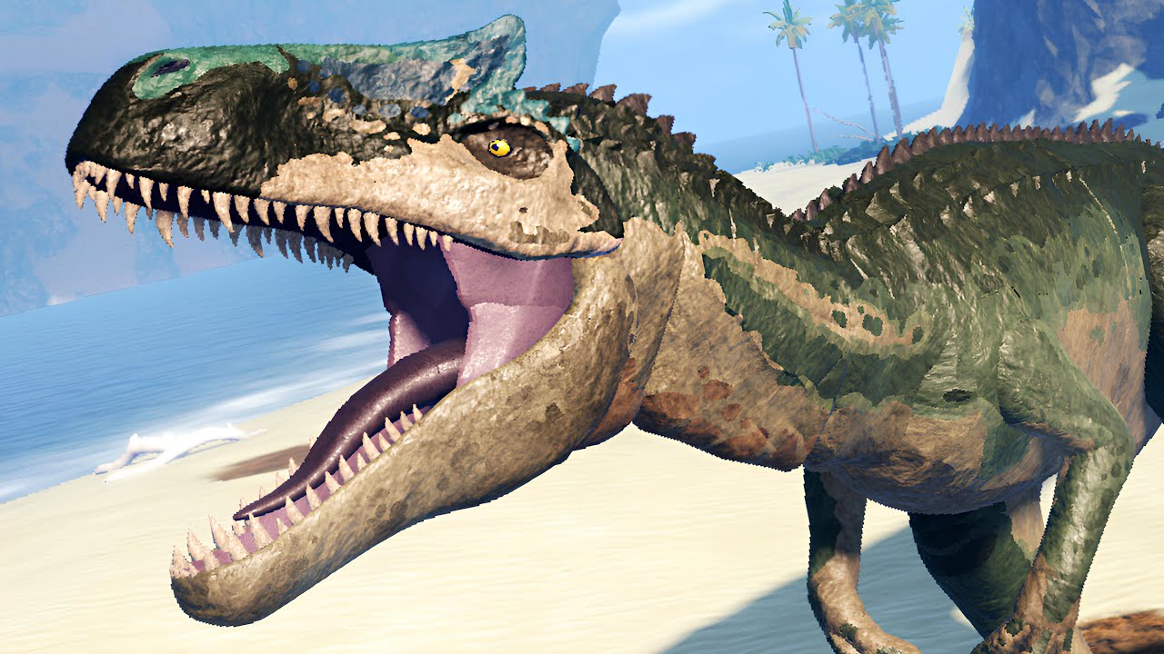 Mestre Alossauro! Carnotauros, Inimigos Mortais | Roblox: Fallen Ashes