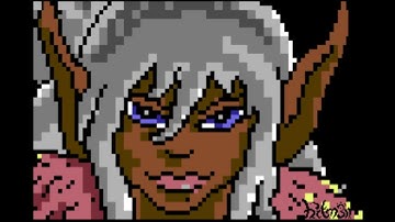 C64 4k Intro - Elven Magic [1997] by Hitmen
