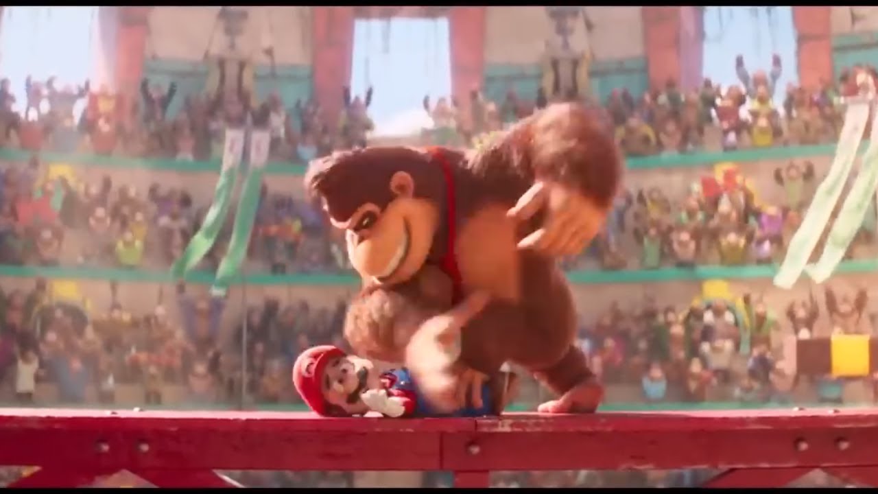 Mario Slapping The Super Mario Bros. Movie - Donkey Kong Slaps Mario For 3 Hours (Meet ...
