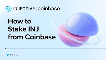 How To Stake INJ From Coinbase