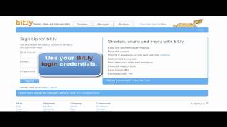 Bit.ly Set up in PF Publishing Module