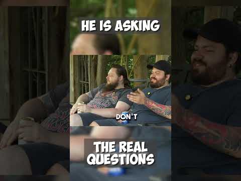 HE IS ASKING THE REAL QUESTIONS 