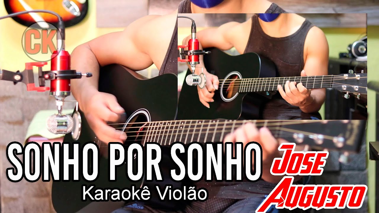 Sonho por sonho Karaokê violão (B)