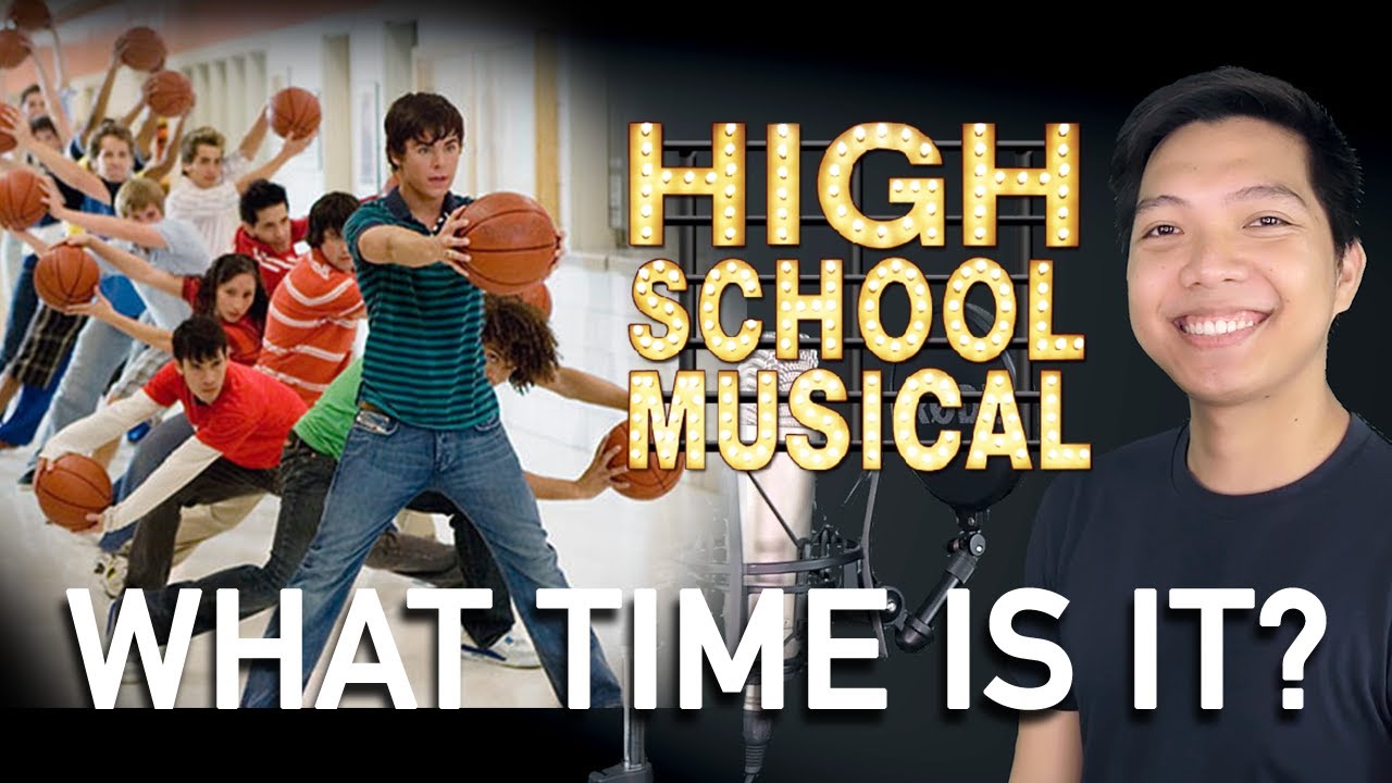 What Time Is It? (Male Parts Only - Karaoke) - High School Musical 2