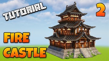 Fire Castle | Minecraft Tutorial - Part 2